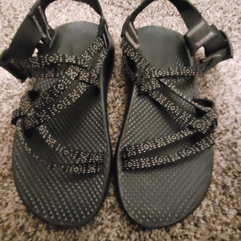 Black Chaco Kids Sandals
